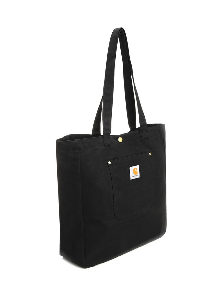 Carhartt Wip Bay Canvas Bag Handbags - Nero | a91d769b2c025dadf4bc4813fd5e0a61b9765c21