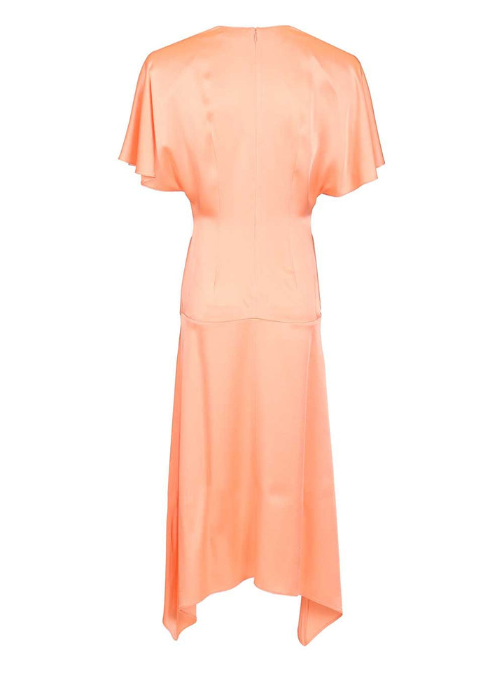 Stella Mccartney Midi Dress Abiti - Rose | 9950bb5b580a2230f41ba7bf7c6836cf775beb80
