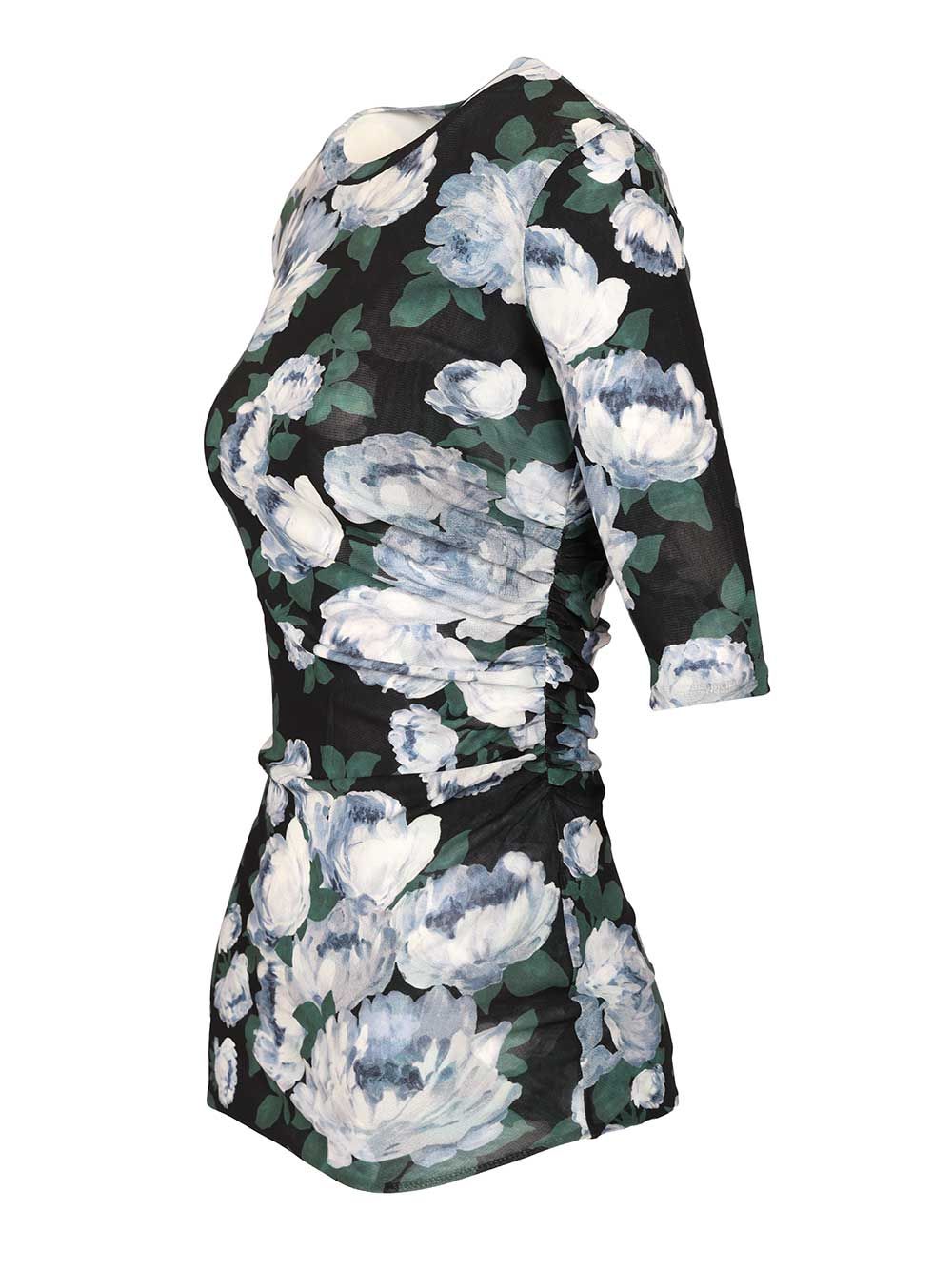 Stella Mccartney Bunch Of Roses Top - Multicolor | 38f01ebd6f22eae4f2313e8f039f3abe12c7847a