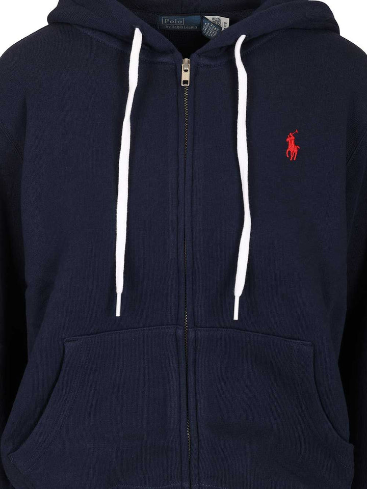 Polo Ralph Lauren Zip-Up Hoodie Sweatshirts - Blu | 3ba1060fee4c94d36cc88675621d84b462e6bf88