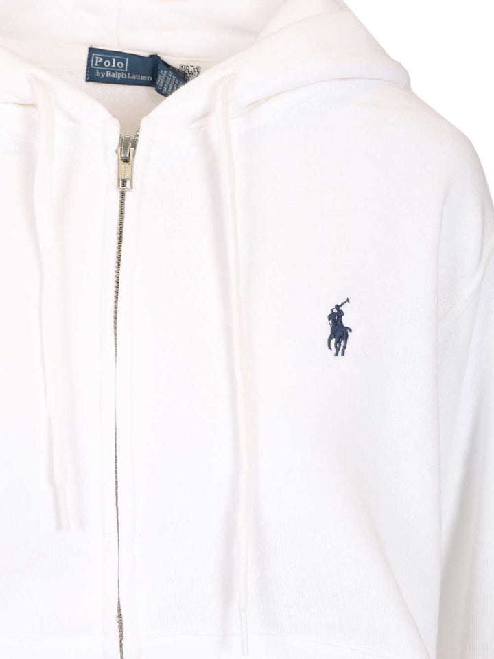 Polo Ralph Lauren Zip-Up Hoodie Sweatshirts - Bianco | 7a4bfb17630ba1bb2f6b2de36823aa907ce4371d