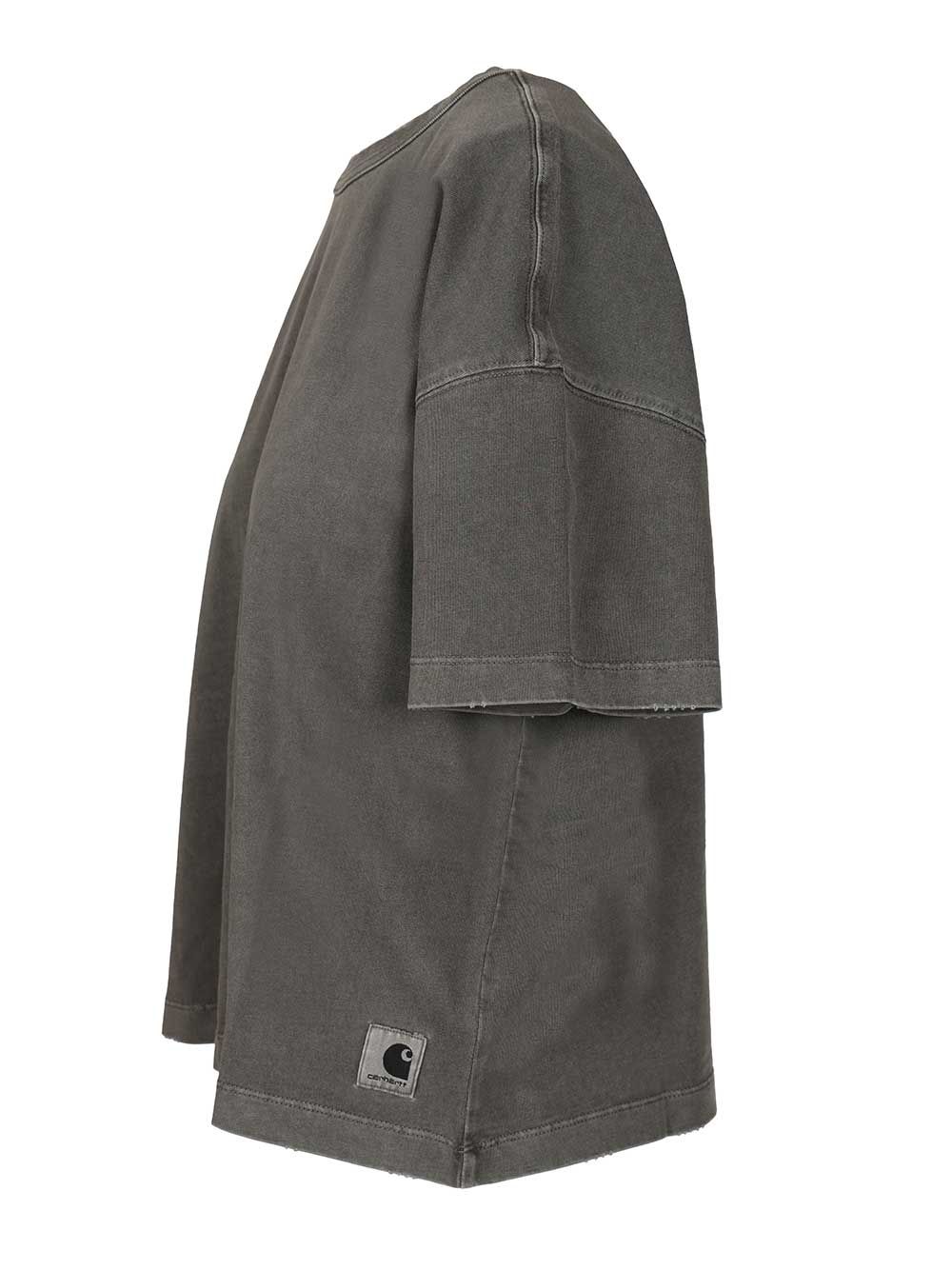 Carhartt Wip W T-Shirt - Blu | 76e83df232a23506d8d3833928083ab5dfeef53e