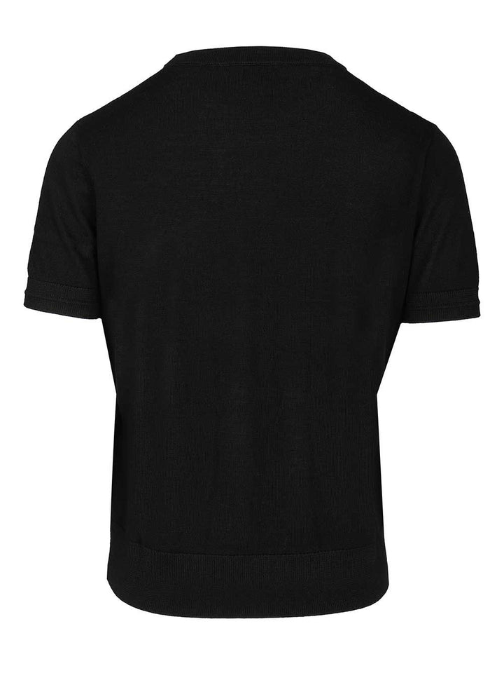 Diesel Wool Sweater T-Shirt - Nero | 52c65232bfd12a637ec7b1d26f25d63d3736a47c