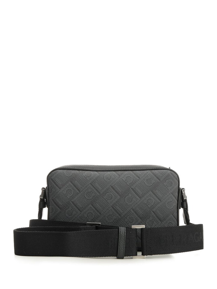 Ferragamo Ferragamo Monogram Shoulder Bag Small leather goods - Nero | cd058797a96df221a1ebb0f502283343c65f1ccf