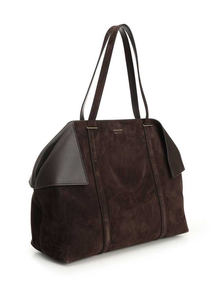 Ferragamo Scarf Tt L Shoulder Bags - Marrone | b3622b50540ca44aaa734344d97f63769424aad0