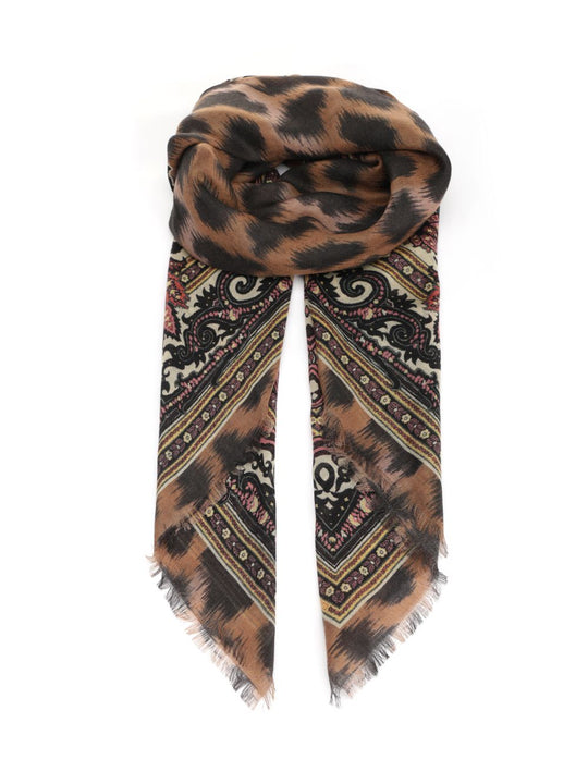Animal Print Scarf Scarves And Foulards Animalier
