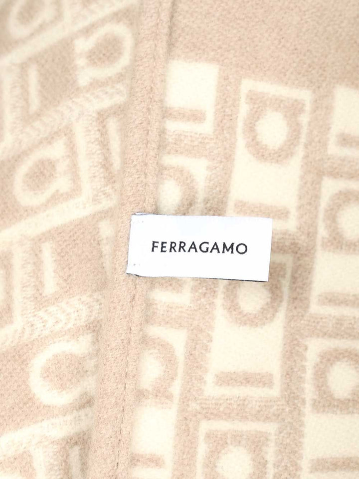 Ferragamo Monogram Scarves And Foulards - Marrone | 6717397a011eee1fdfeeb4c35724adde59913cb5