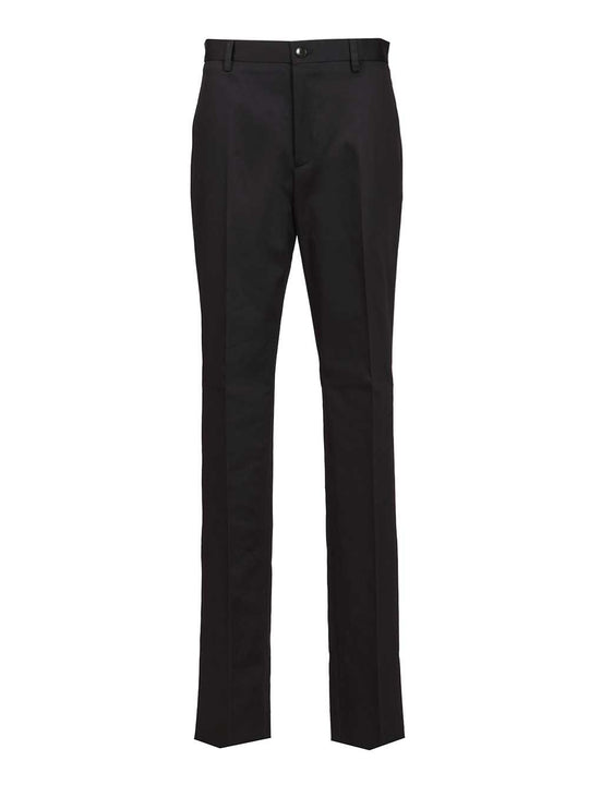 Slim Straight Pants Giacche Blu