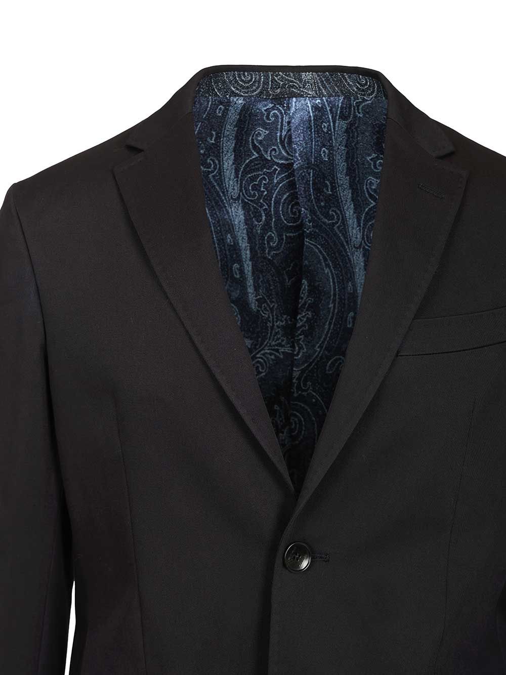 Etro Single Breasted Blazer Giacche - Blu | ebe501aef343e6ecb5f49a9a1175c3b9809dda2d