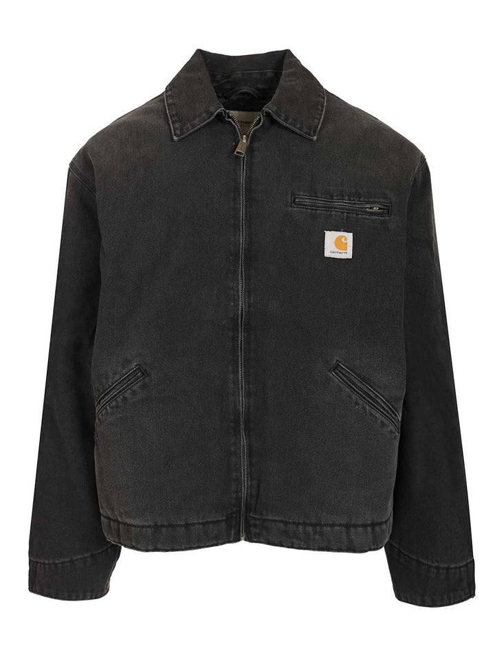Carhartt Wip Detroit Jacket Cotton Bradento Giacche - Nero | 681bc1ef69982c89a0695c0c2ad4aaf28e33a671