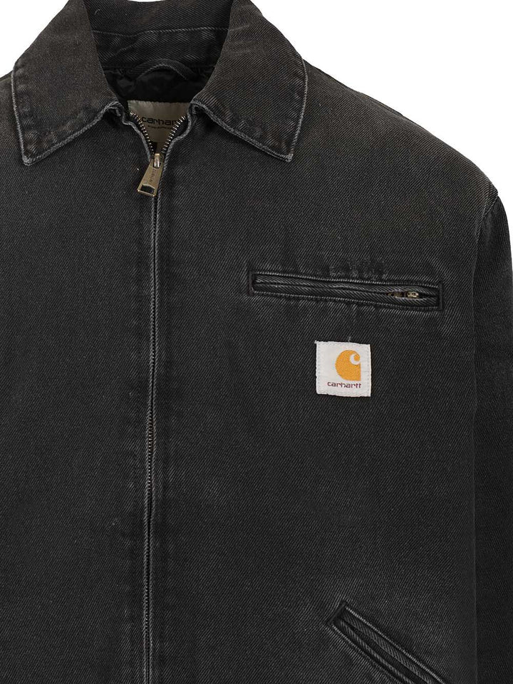 Carhartt Wip Detroit Jacket Cotton Bradento Giacche - Nero | fcd59026839119719e32ba7f0699f3d89bdc3a46