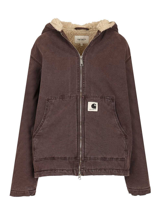 Women’S Hooded Mitch Jacket Giacche Marrone