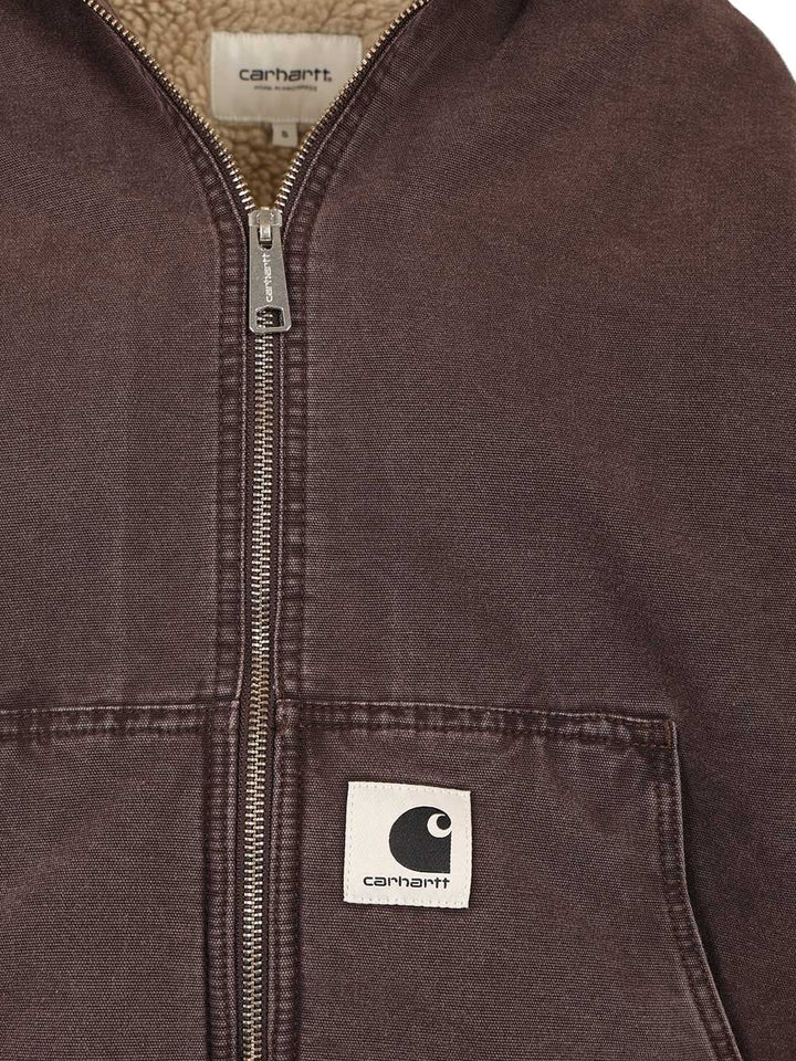 Carhartt Wip Women’s Hooded Mitch Jacket Giacche - Marrone | 38db0a36bee43ce297ba4b15167d5909cb1e97f3