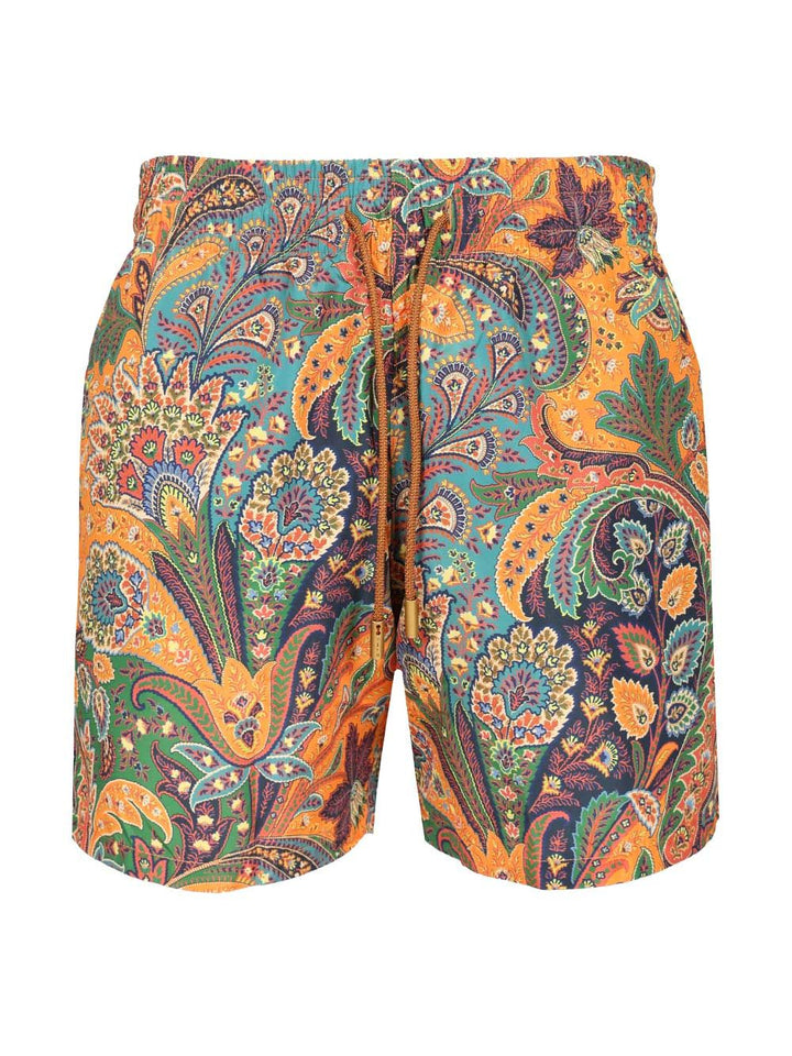 Etro Swimsuit With Paisley Print Swimwear - Multicolor | 5daac434fc748ac6c9f252a295dd95836c739b61