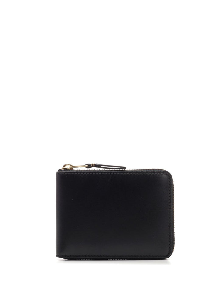 Comme Des Garcons Wallet Compact Zipped Wallet Wallets - Nero | 16ee31460eff7fa24f20c52075389b3237870c5a
