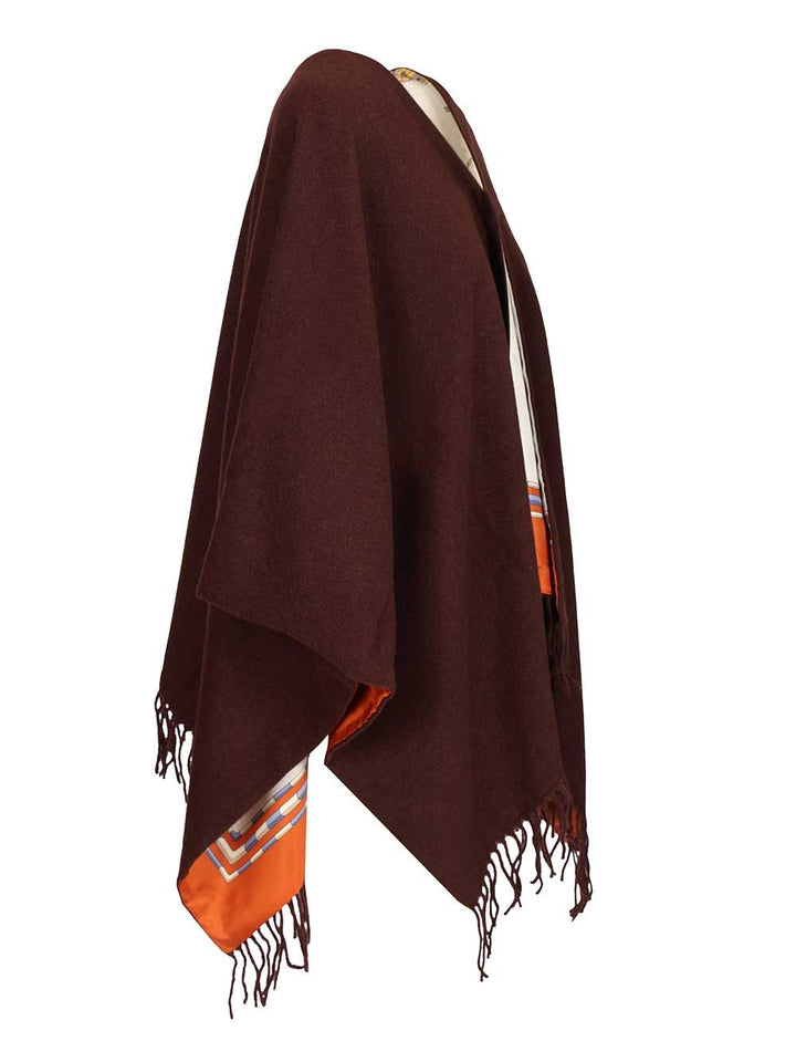 Ferragamo Cape Roost Scarves And Foulards - Marrone | eb9b48aba5ffff825caef4282900e7788dfffa77