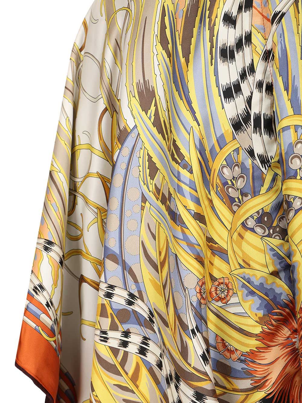 Ferragamo Cape Roost Scarves And Foulards - Marrone | fbe93bdfb48e1ae73c58ebf60a41df14f1105ca6