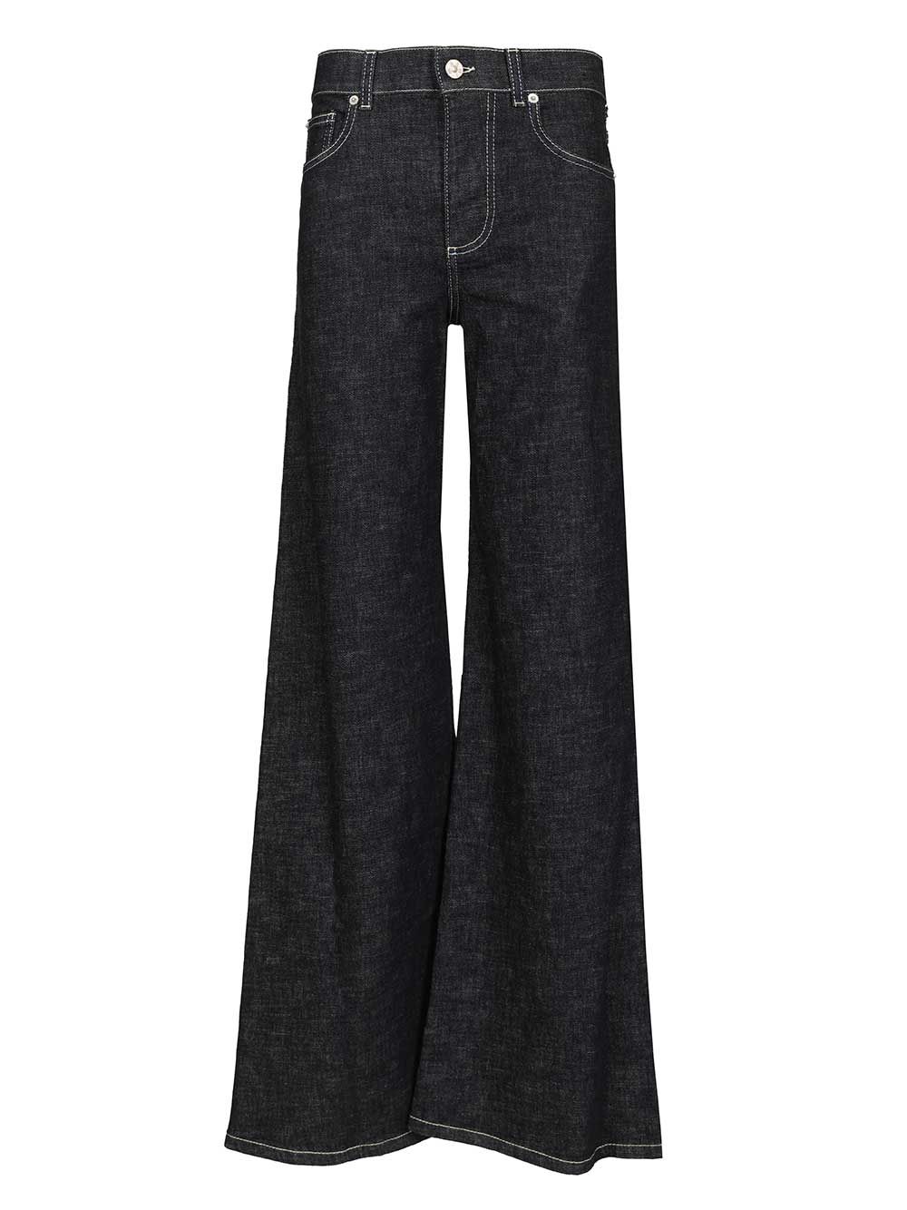 Marni Wide Jeans - Blu | ce71fc01d026dcd20ed7bcfa570a42ebcf192172