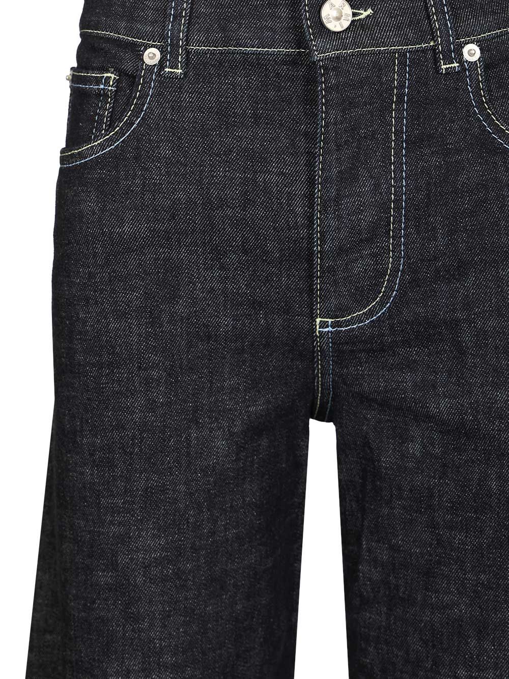 Marni Wide Jeans - Blu | 4e06cdcb7ea991344fe9d501a3f52d4e6a9991d0