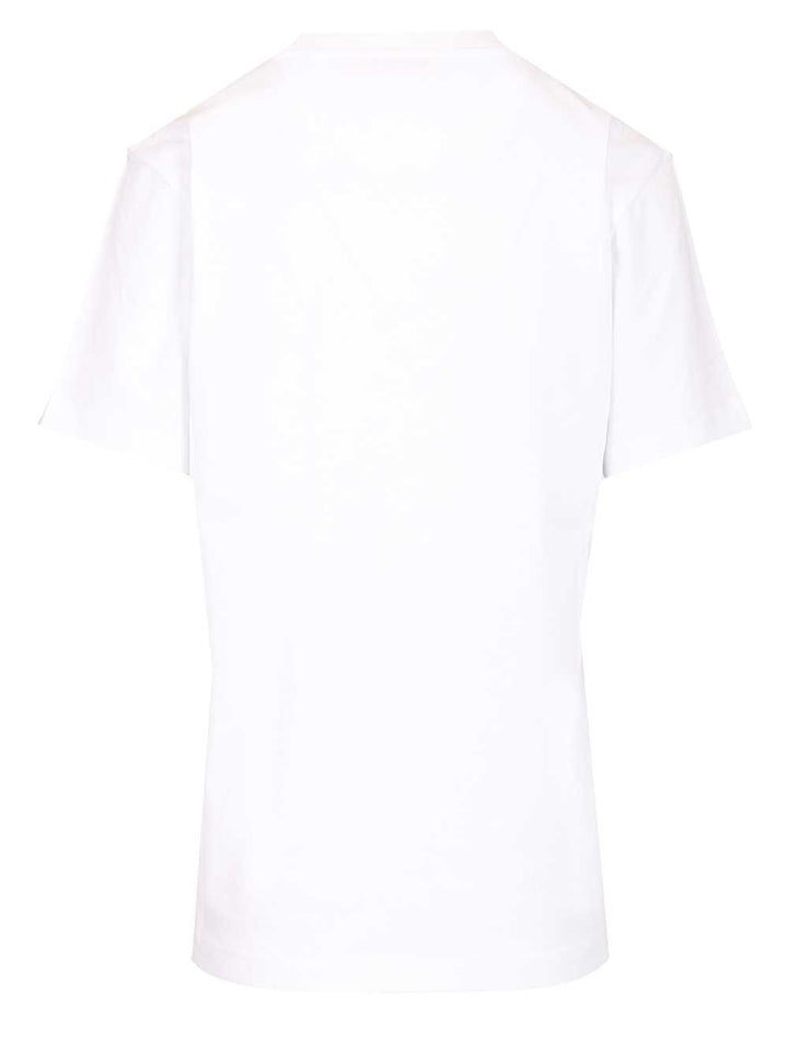 Marni White Cotton T-Shirt - Bianco | 5ecb133073ec179f1c788c93fa12f9939dcedbc0