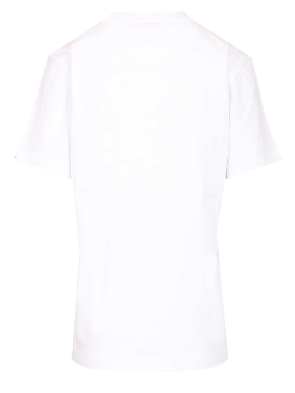 Marni White Cotton T-Shirt - Bianco | 5ecb133073ec179f1c788c93fa12f9939dcedbc0