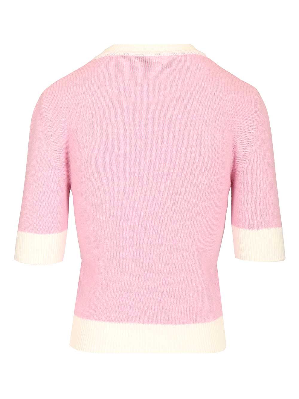 Marni Roundneck Sweater Knitwear - Rose | c8fb8b7748a8be54c4c2c4111e2b460473fa0b1c