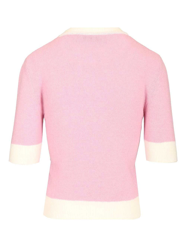Marni Roundneck Sweater Knitwear - Rose | c8fb8b7748a8be54c4c2c4111e2b460473fa0b1c