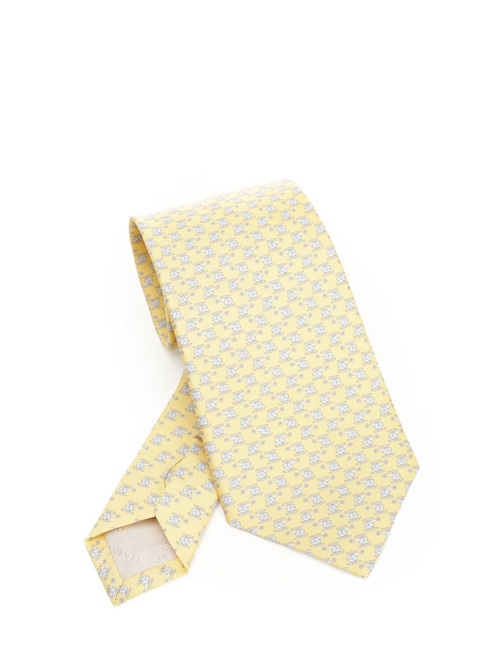Ferragamo Silk Tie Scarves And Foulards - Giallo | 28f1ea9afe922d642fc00db1779acf86cccdcb41