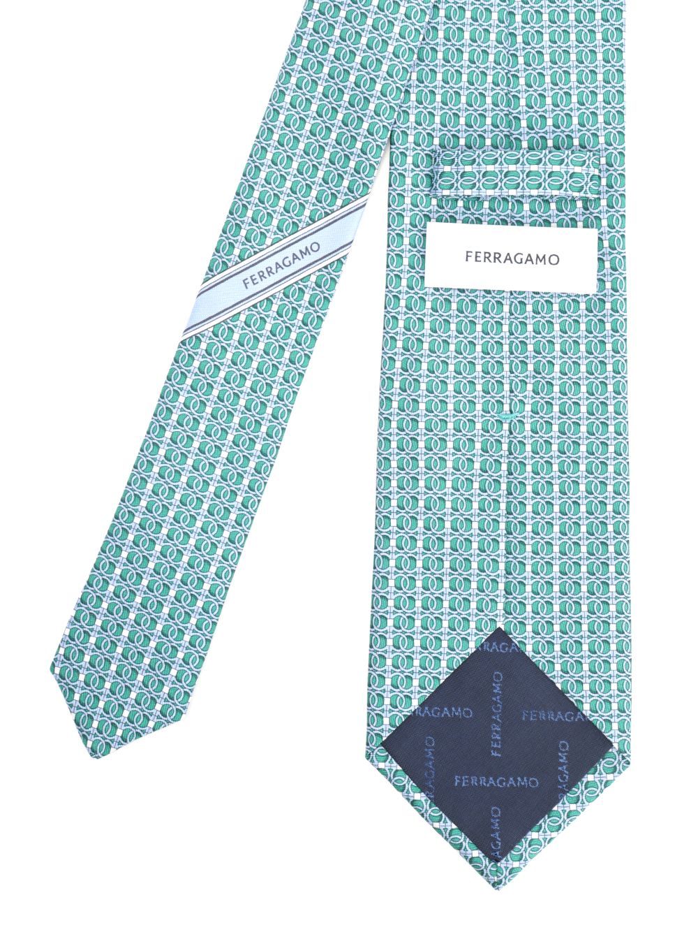 Ferragamo Gancini Scarves And Foulards - Verde | ab30e09fa391941b0c8e33207581808bab6c06e0