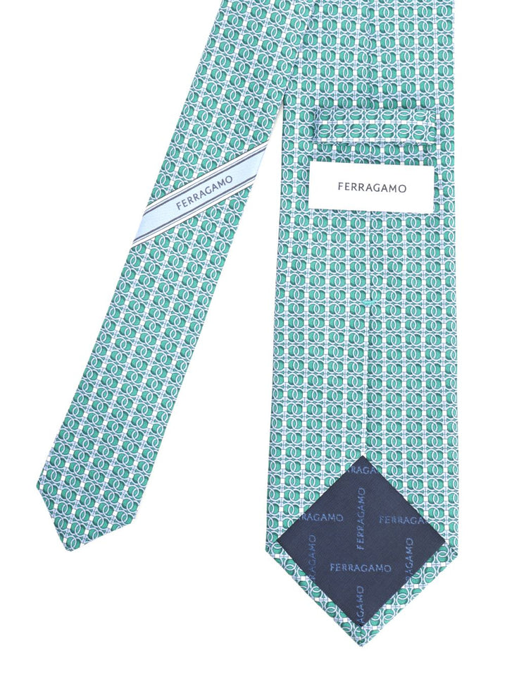 Ferragamo Gancini Scarves And Foulards - Verde | ab30e09fa391941b0c8e33207581808bab6c06e0