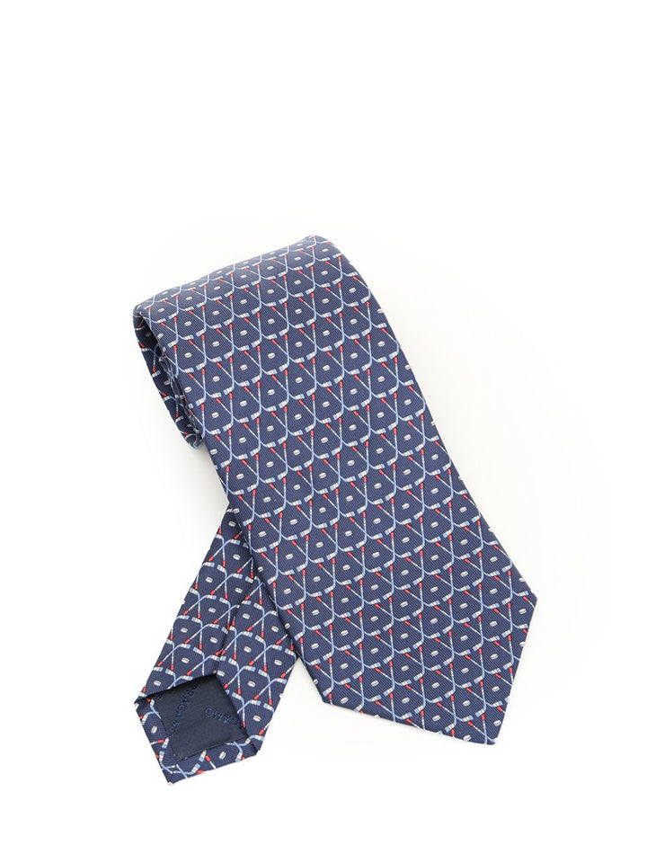 Ferragamo Hockey Scarves And Foulards - Blu | 1126a5952a8dc23e9de9af78cf225cc34571dee8