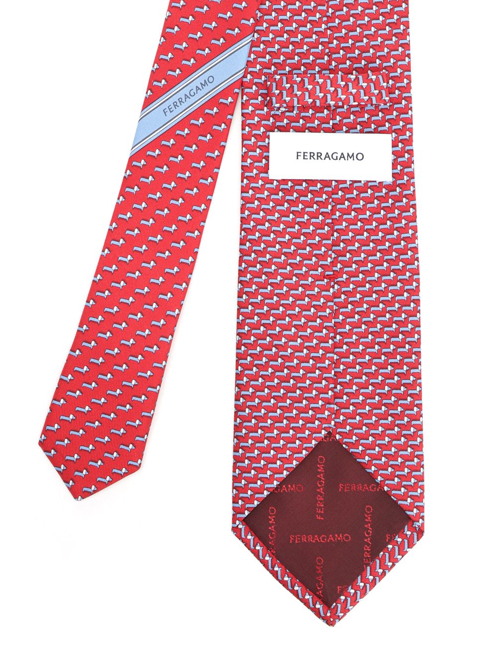 Ferragamo 5-Bubu F.Rosso/Azzurro Scarves And Foulards - Multicolor | 566329ffbf50678b777a4343899f7c2b63e71756