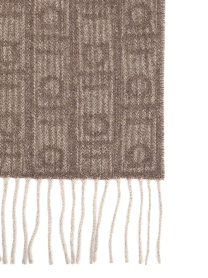 Ferragamo Monogramma Scarves And Foulards - Beige | d8cf573653c8b57c7de12515d20995d58c9afe71