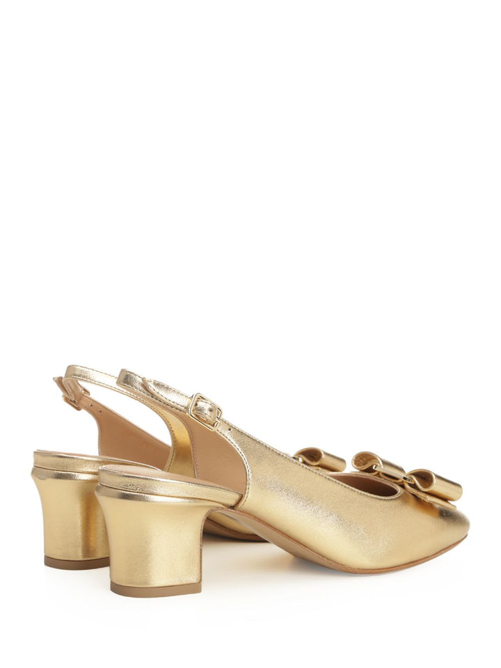 Ferragamo Vetty Decollete - Oro | f34ca82b858dd0cfef7caa0d8586e7181e4ffe87