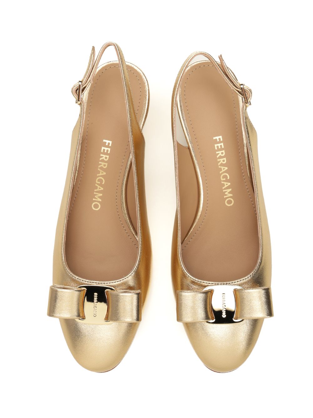 Ferragamo Vetty Decollete - Oro | 2e0035da9d0a6651d1ad1de748b1170dd3910988