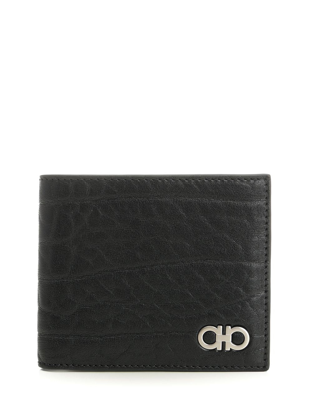 Ferragamo Leather Wallet Revival Ganc Wallets - Nero | 599e7268938b5d19b0cd58afac15ed1bd27100eb