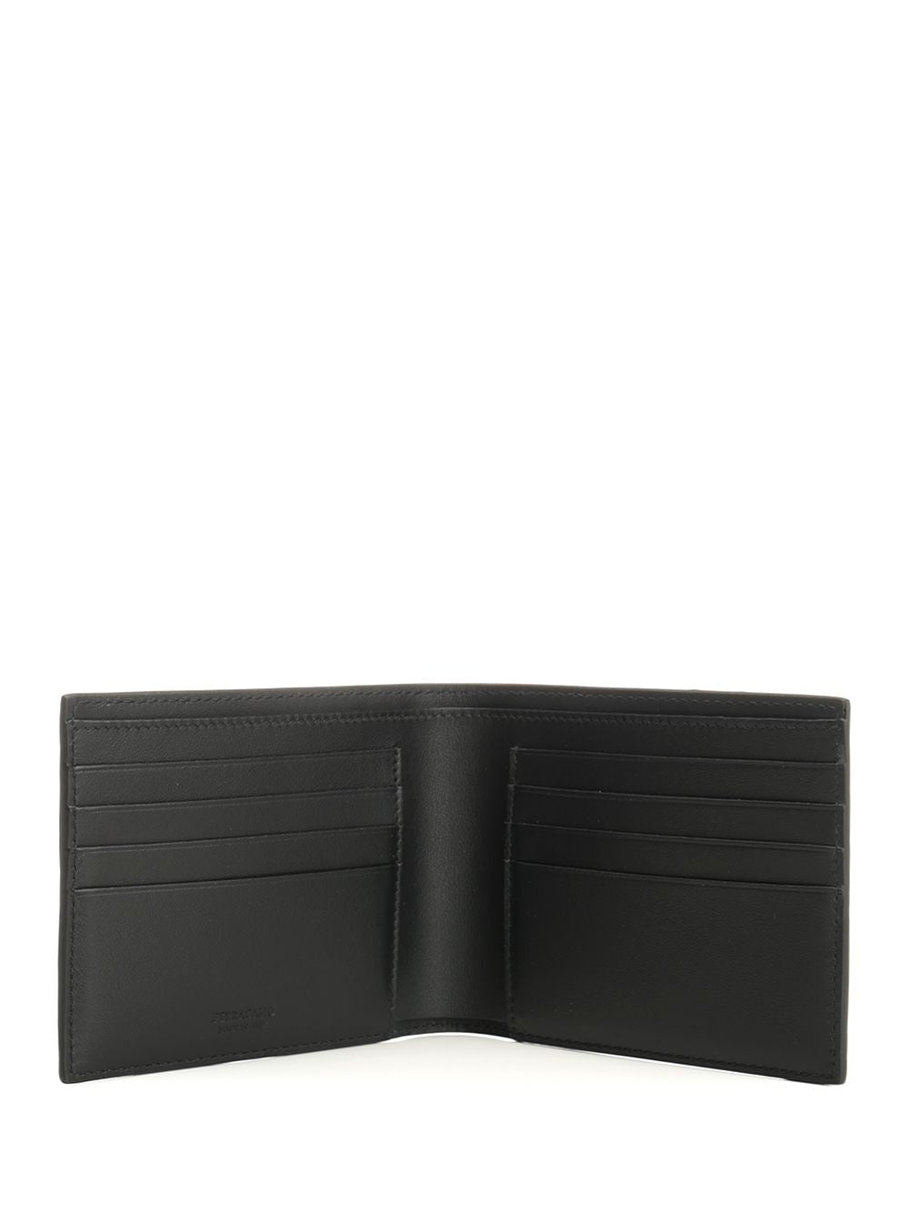 Ferragamo Leather Wallet Revival Ganc Wallets - Nero | fced555cf641e1551f40bfef5973410b45319b00