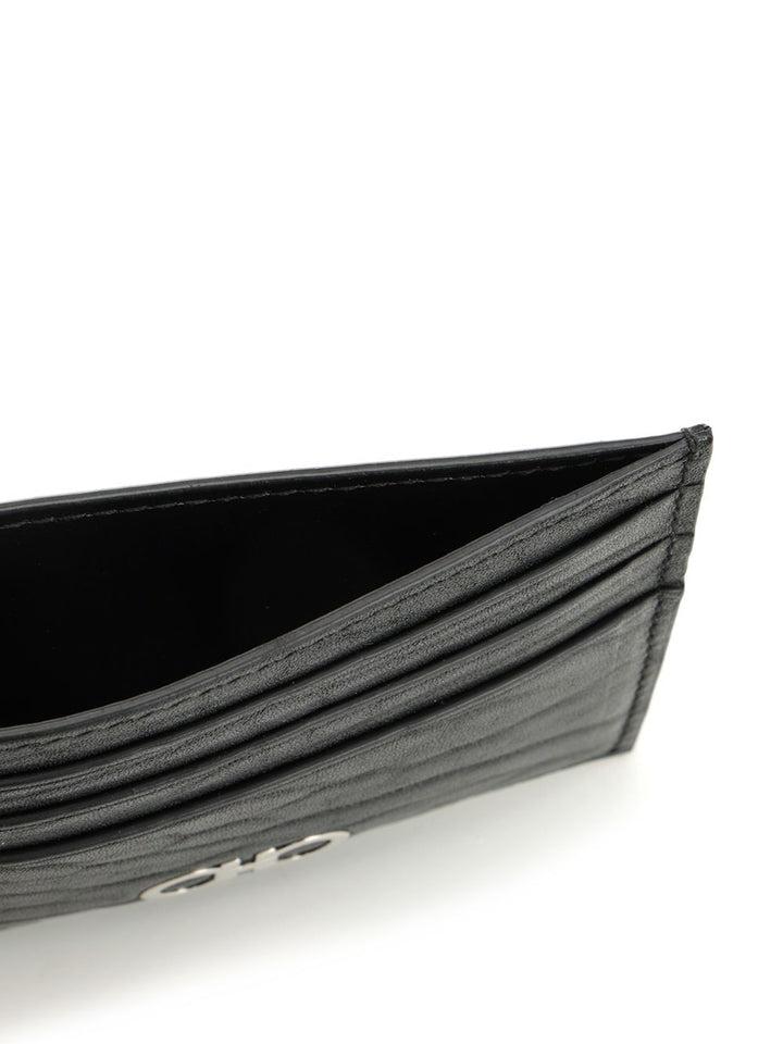 Ferragamo Leather Wallet Revival Ganc Wallets - Nero | e07c71e0f0151e072886aa5073e906c087e4cbcb