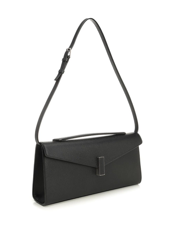 Valextra Iside Clutch With Handle And Strap Clutches - Nero | 3eb1061ebba56ffdd5913cae65692d956b395f46