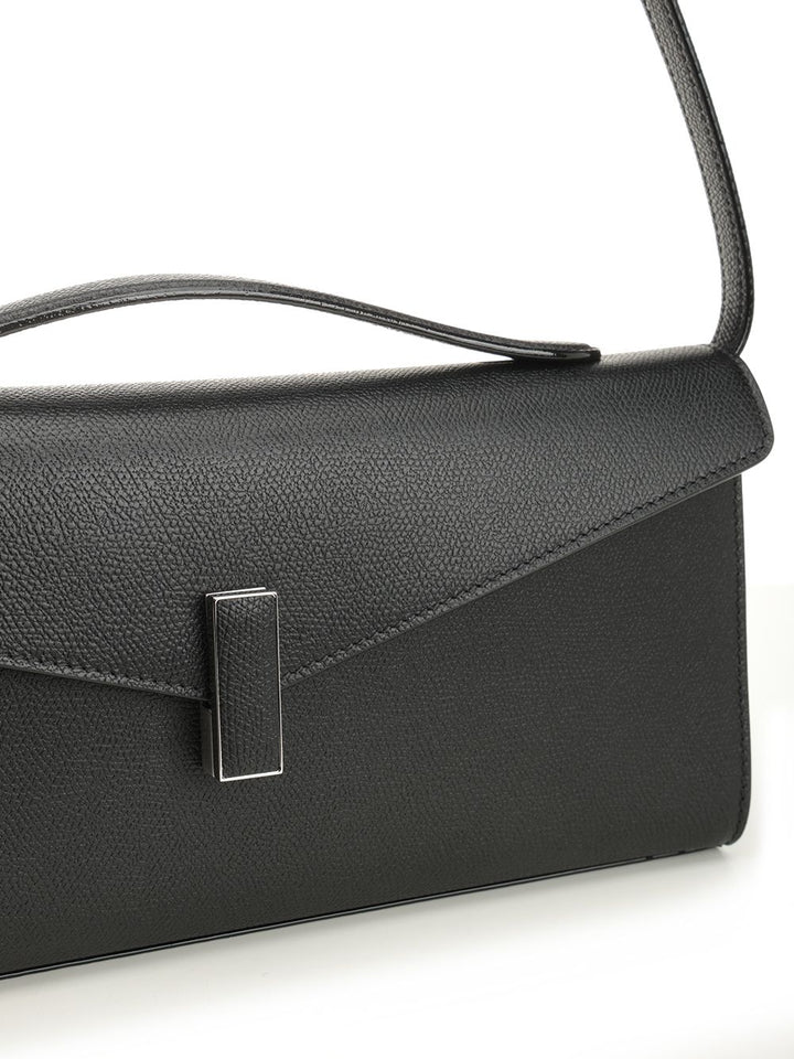 Valextra Iside Clutch With Handle And Strap Clutches - Nero | 3305575d1078f699d8b63a94db20e4955d390ae8