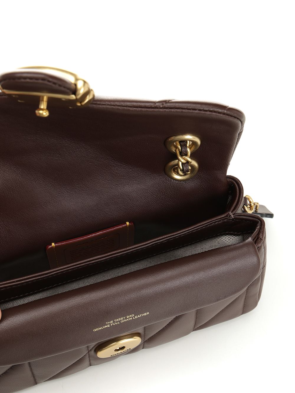 Coach Tabby 20" Shoulder Bag Crossbody Bags - Marrone | e55f82c7c5ececcada8966a7dc7f5e1712ee4d4a