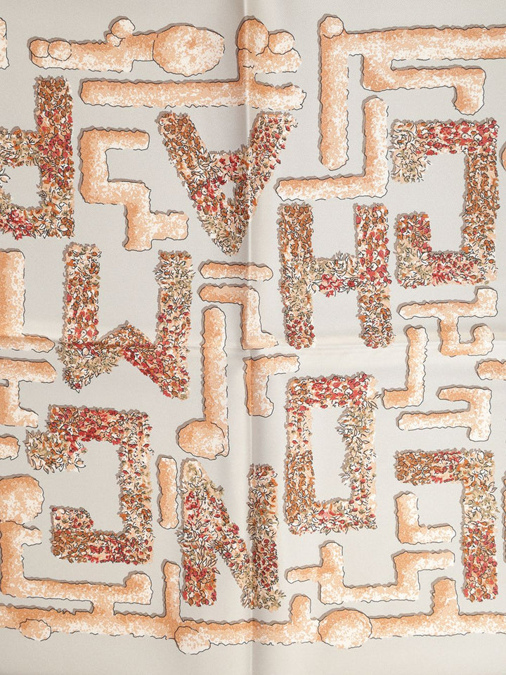 Longchamp Paris Parisian Garden Scarves And Foulards - Grey | 17a03dfa3493b653ef7a187dd6ad1c9c2c90d10b