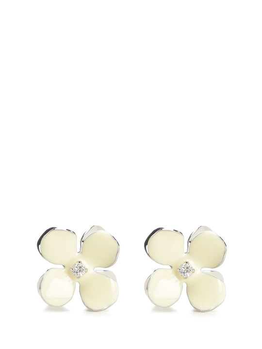 Flower Earrings Gioielli Bianco