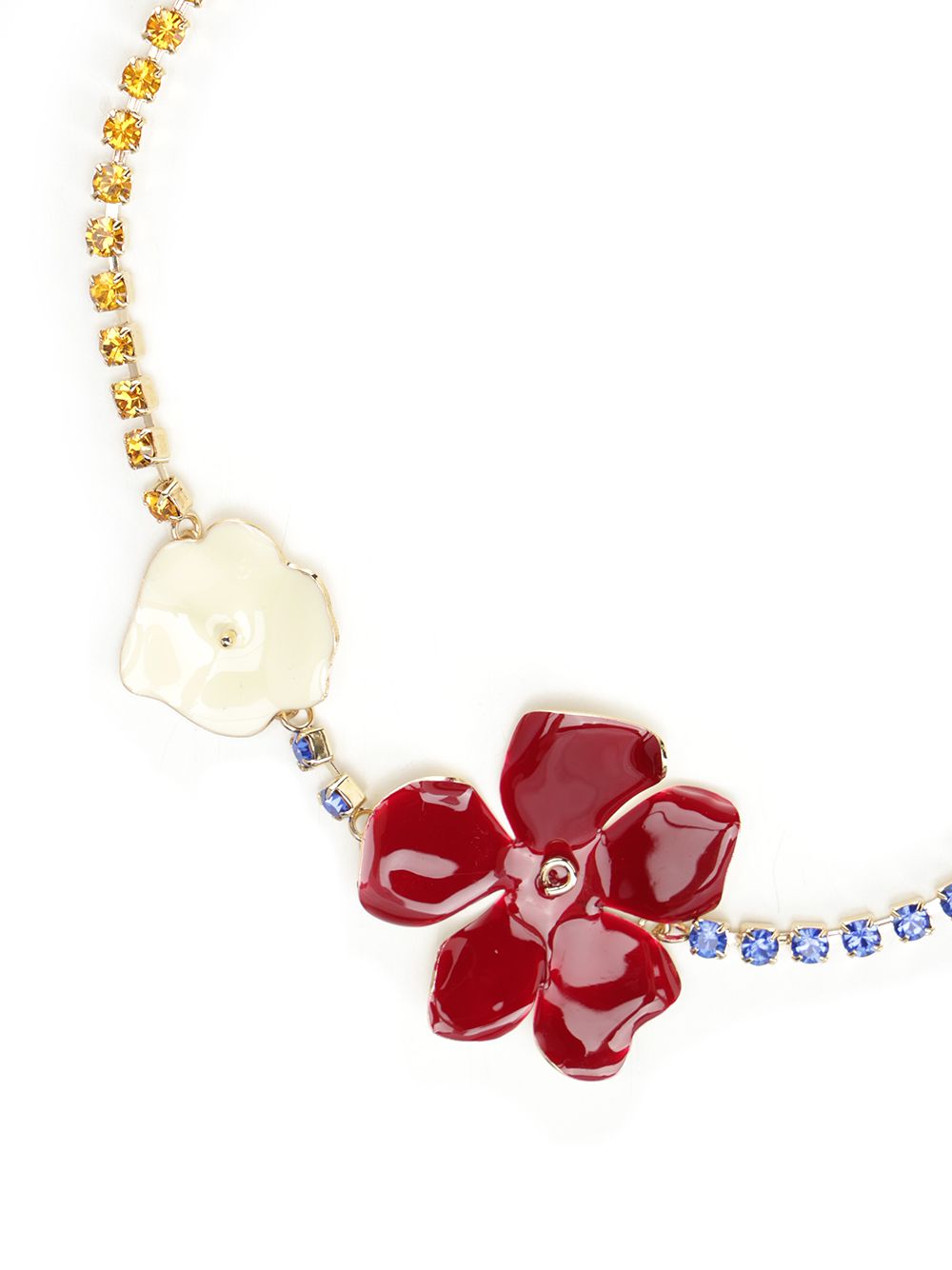 Marni Necklace With Multicolored Enameled Flowers Gioielli - Multicolor | acabe6afab8c8ed6827d2429369cedeaf22e7196