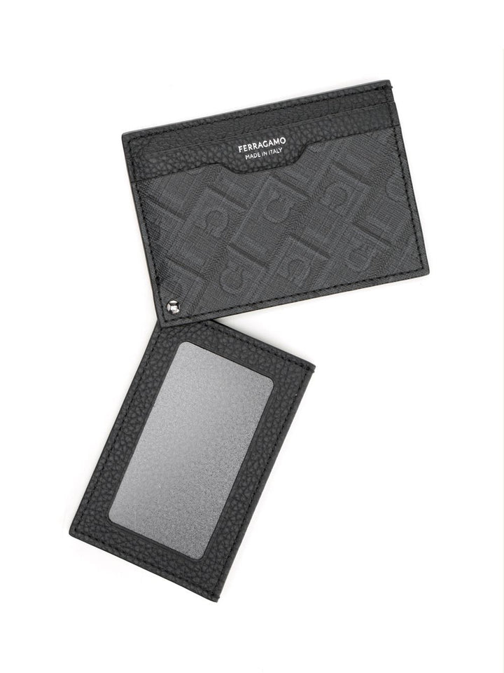 Ferragamo Ferragamo Monogram Wallets - Nero | 3aa8e189616c398e3cd16bd0cdc5c5a2a0009b65