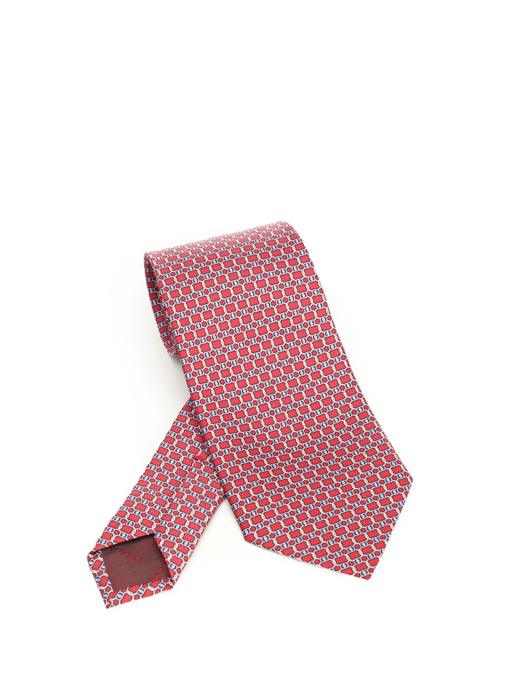 Ferragamo Silk Tie Ties And Bow Ties - Rosso | 71a8cec194da87dd1be2f2600eaf2730d21c86fa