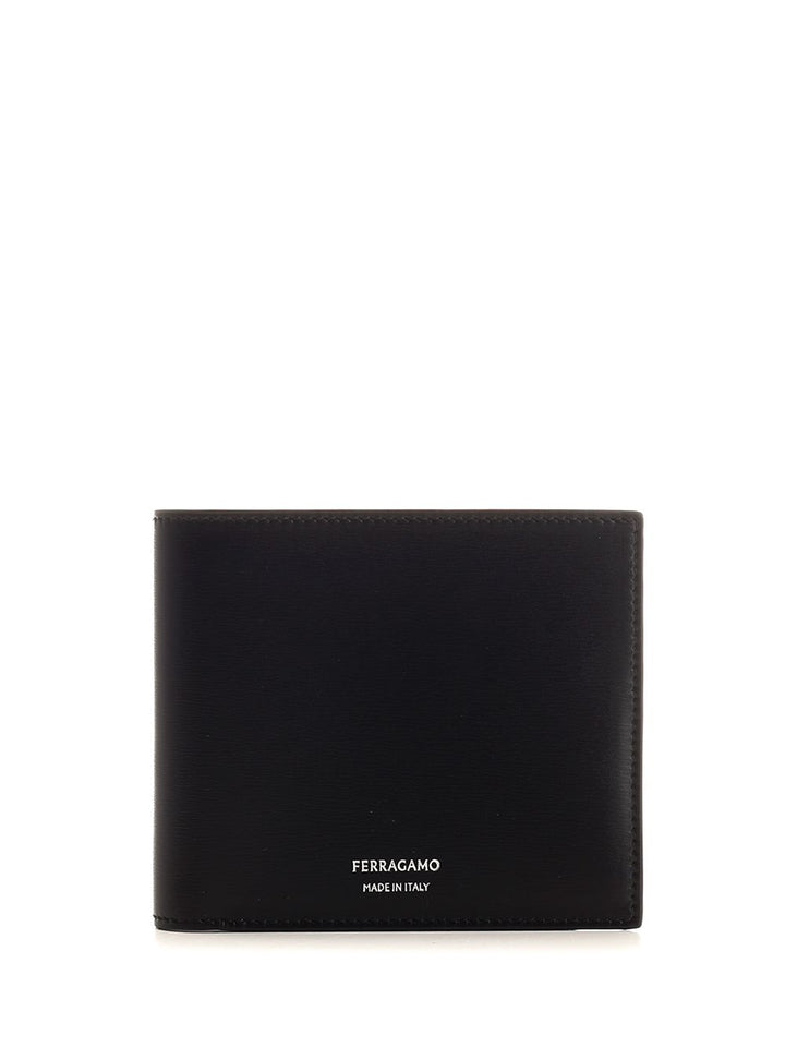 Ferragamo Black Leather Wallet Wallets - Nero | 74c3990e987e44ceb2eddbaa5fe5f0c667a4a50b