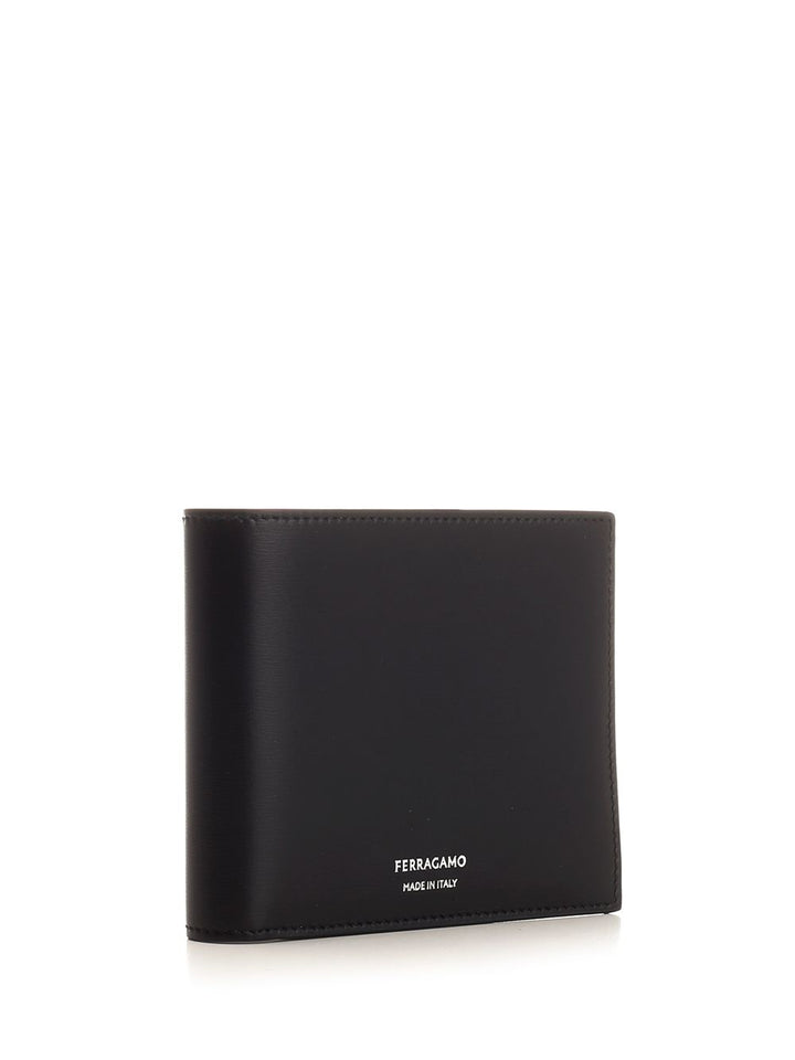 Ferragamo Black Leather Wallet Wallets - Nero | 39427756cddd823d82669722f2003739d9234605