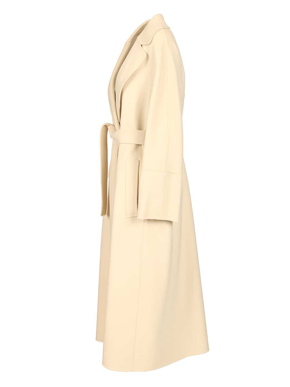 'S Max Mara Elisa Virgin Wool Wrap Coat Coats - Giallo | 387a0729e5c0c6dd35607f03eeeb290ccecdff2b