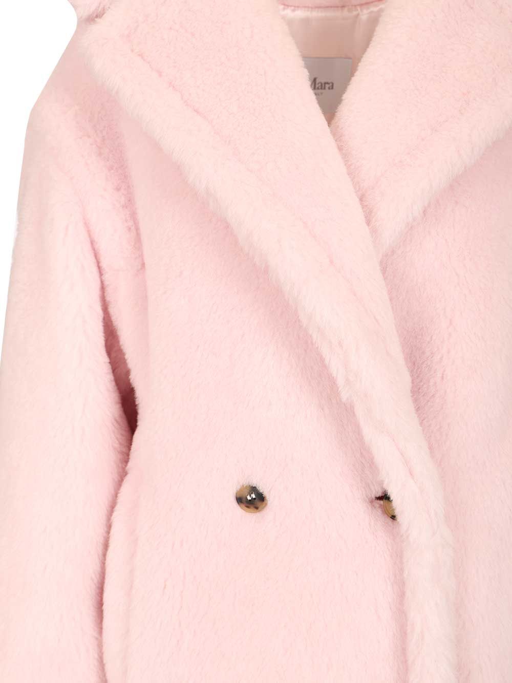 Max Mara Teddy Bear Icon Coat Coats - Rose | 58ae3f5bee51e1e52291755b8b7560871d82695f